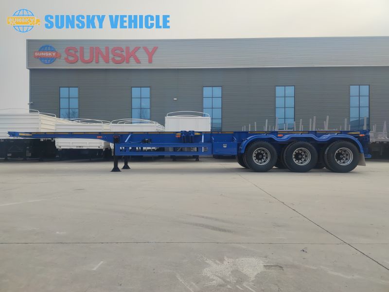 2 units of 40ft Skeleton Trailer will delivered to Tanzania