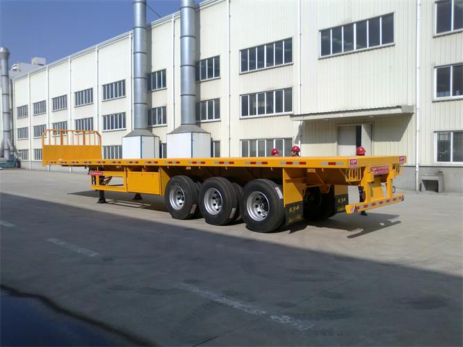 SUNSKY FLAT BED TRAILER,BETTER TO TRANSPORT CONTAINER