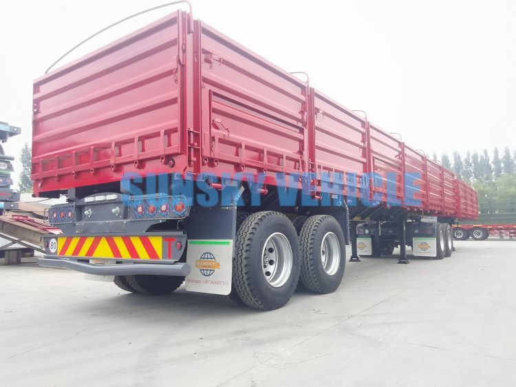 Sunskyvehicle popular Interlink drop semi-trailers in Zimbabwe