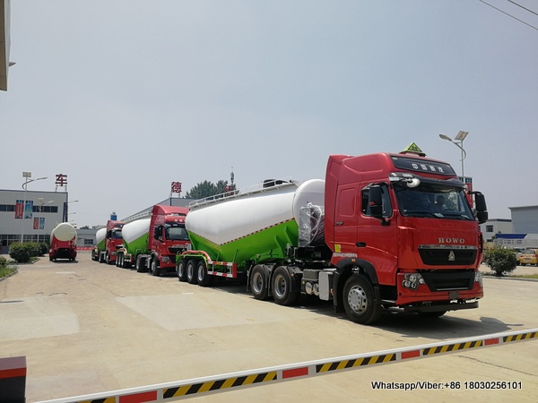 3 units Bulk cement trailer deliver to Algeria