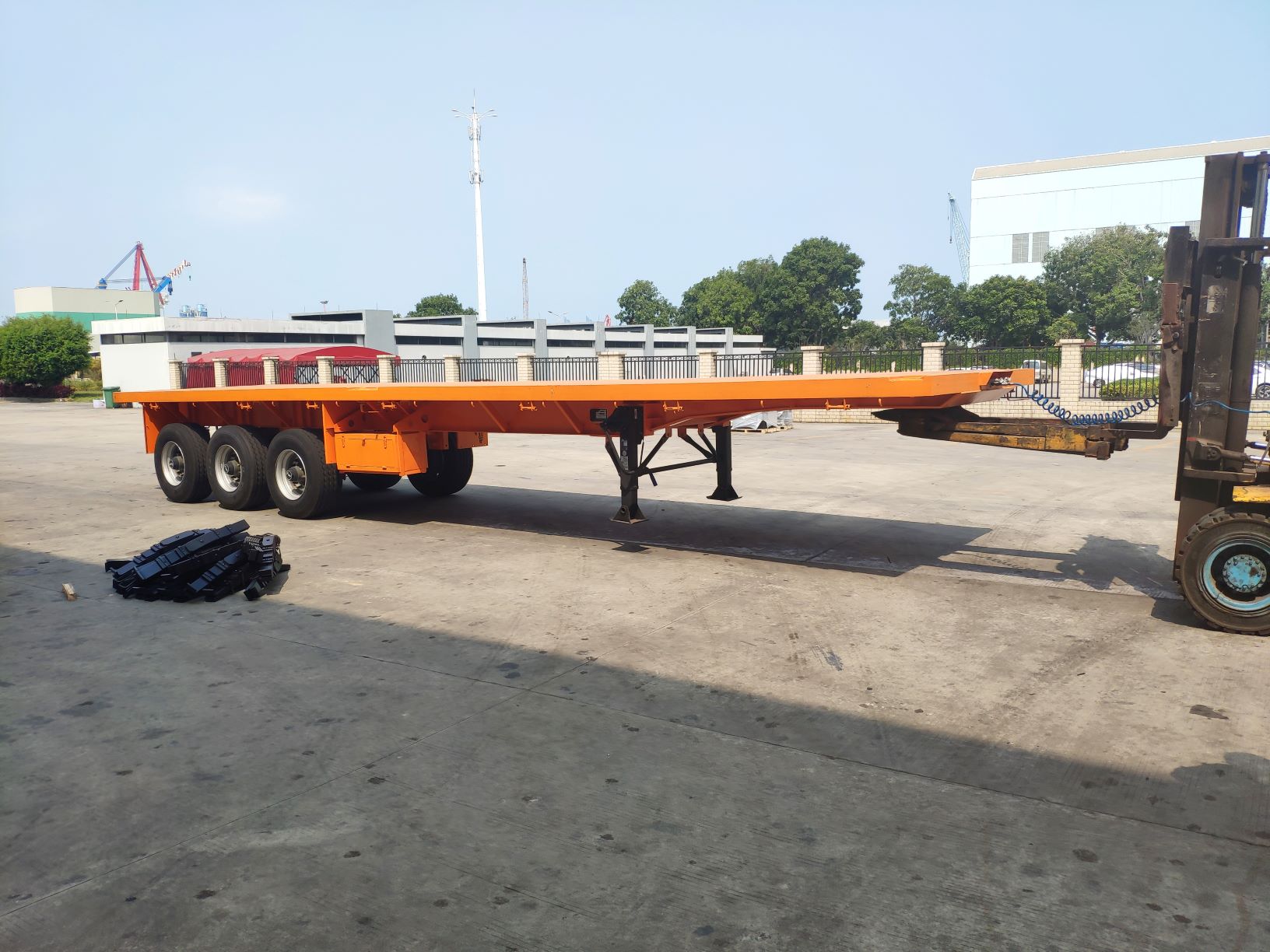 4 Units Container Trailers Exported To Tanzania