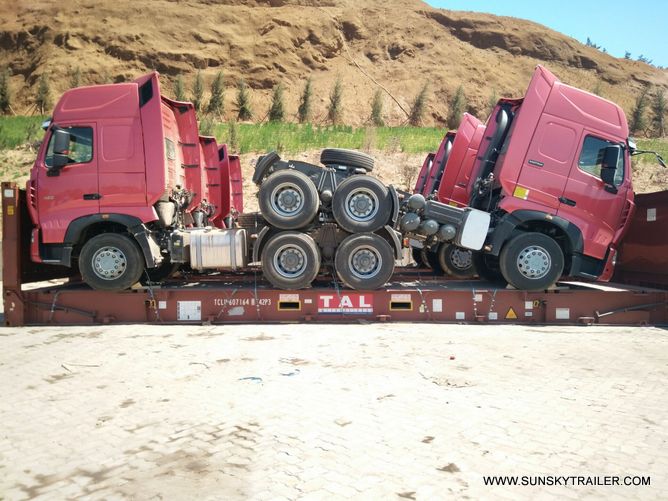 6 UNITS HOWO A7 TRACTOR TRUCK DELIVER TO PHILIPPINES