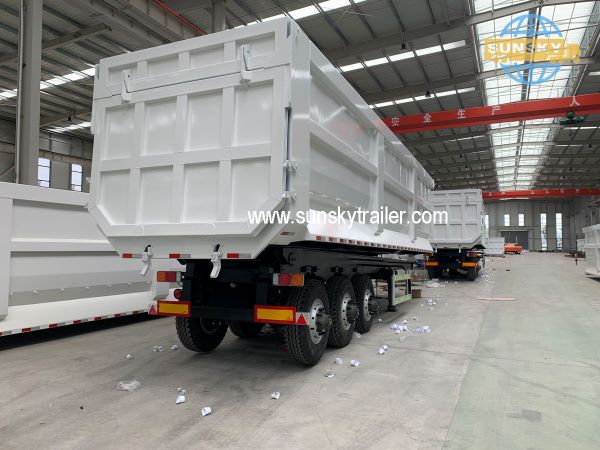 New Design 3 Axle Tipper Trailer To Help You Save Shipping Cost