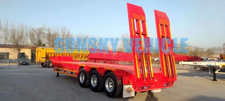 1 unit 13.2m low bed semi-trailer was exported to Tanzania