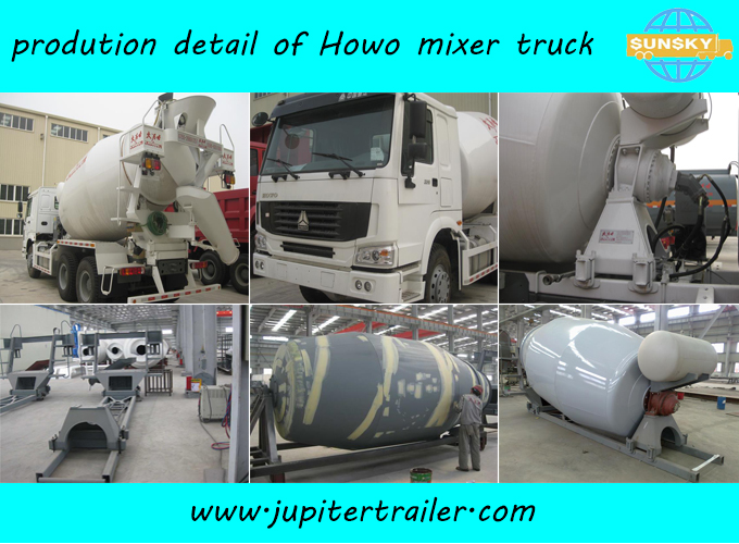 Sinotruk howo mixer truck