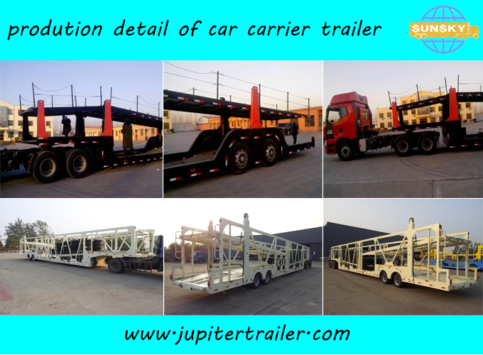 Car Carrier Transport Semi-Trailer