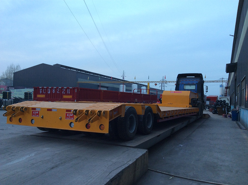 150ton lowbed trailer