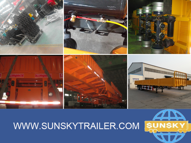 40FT 2-Axle Side Wall semi trailer 40FT 2-Axle Side Wall semi trailer