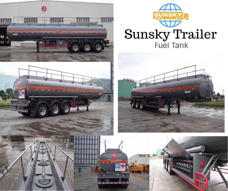 30KL Fuel Tanker Transport Semi-Trailer 30KL Fuel Tanker Transport Semi-Trailer