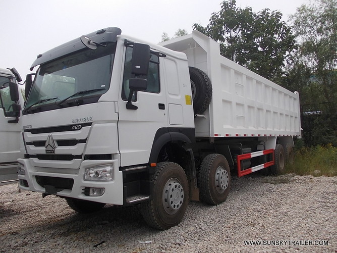 howo tipper truck