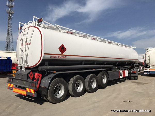 4 AXLE FUEL TANKER TRAILER