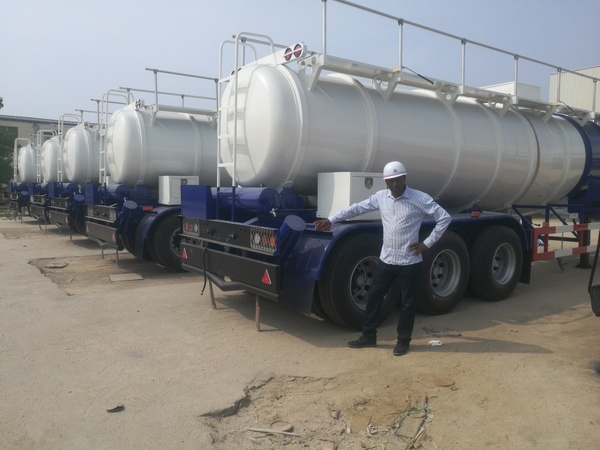zambia aicd tanker trailer 18000 liters