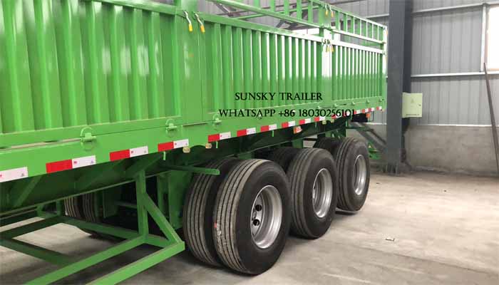 Drop side trailer for sale