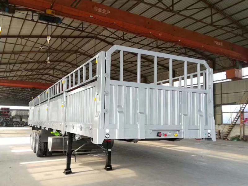 Drop Side Trailer With Spring Suspension