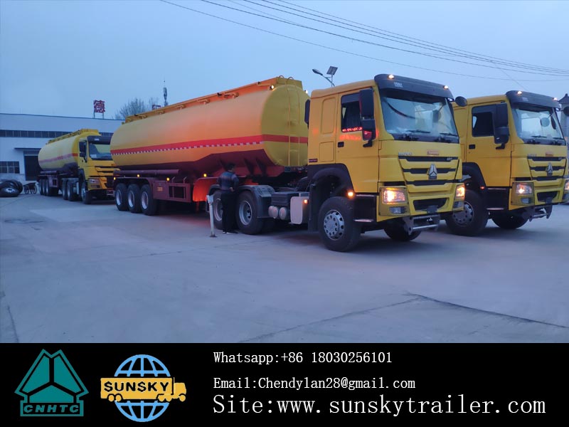 Fuel tanker trailer