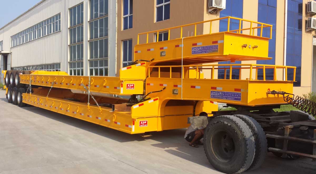low bed truck trailer supplier