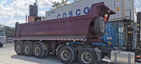 SUNSKY brand- 30 tons tipping trailer