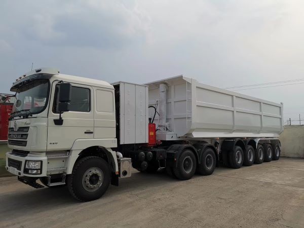 60 tons 5 axle tipper trailer
