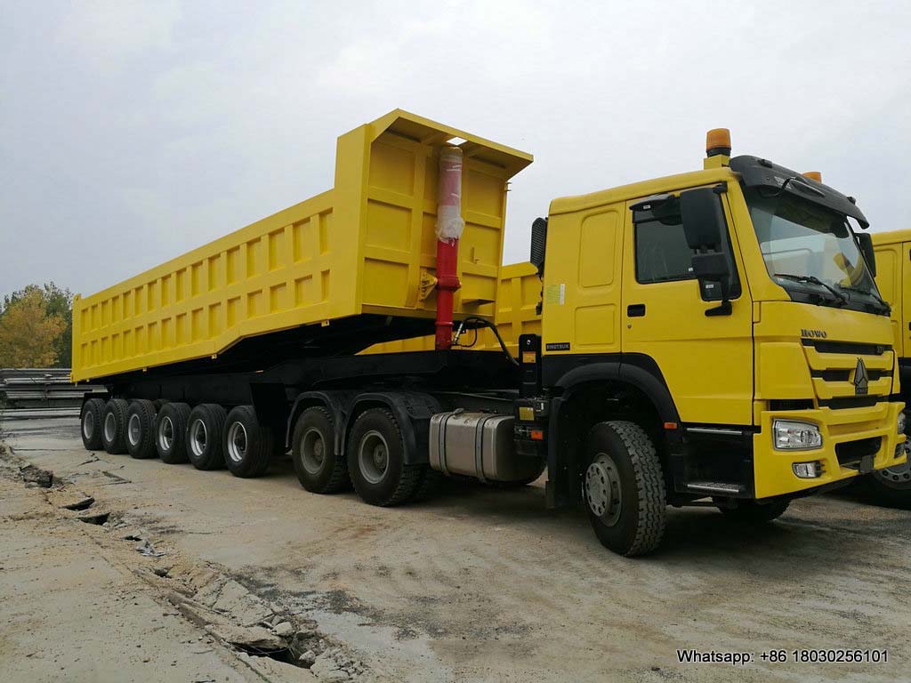 6 axle tipper trailers