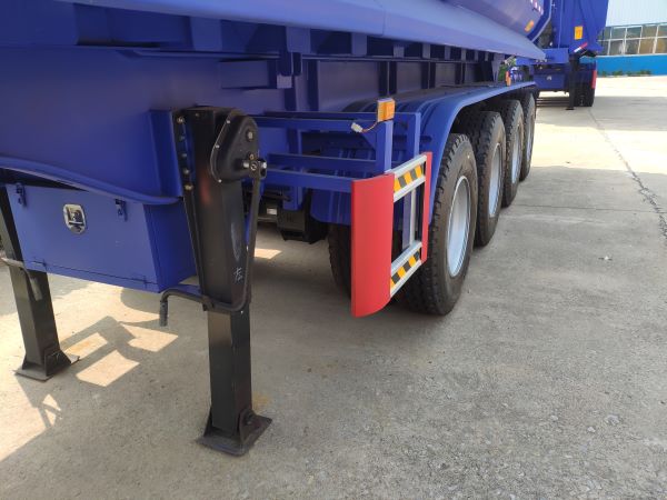 Heavy Duty 70 Tons 4 Axle Tipper Trailer