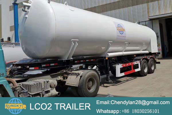 LNG / LCO2 Tanker Semi-Trailer LNG / LCO2 Tanker Semi-Trailer