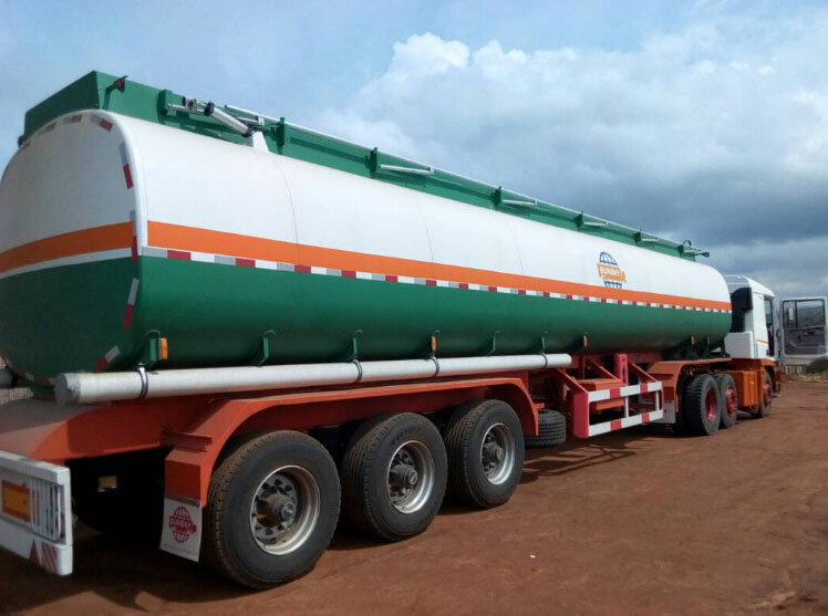 fuel tanker trailer truck