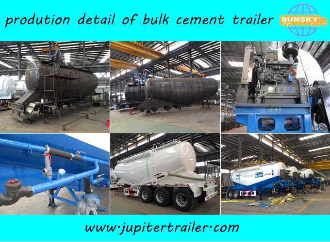 40cbm bulk cement trailer