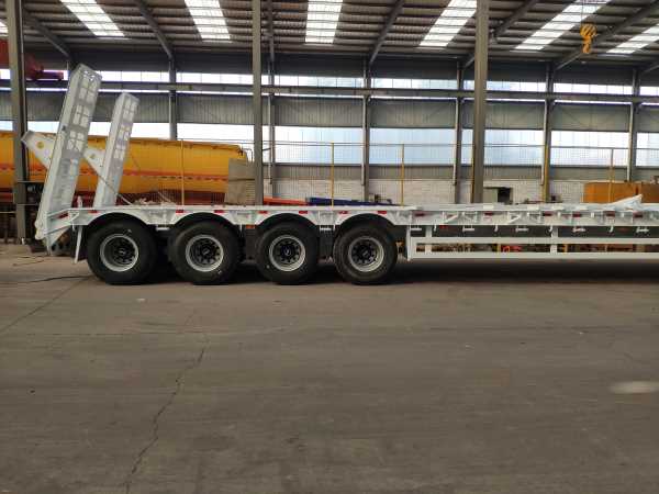 4 axle lowbed trailer