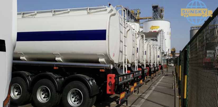 fuel tanker trailer