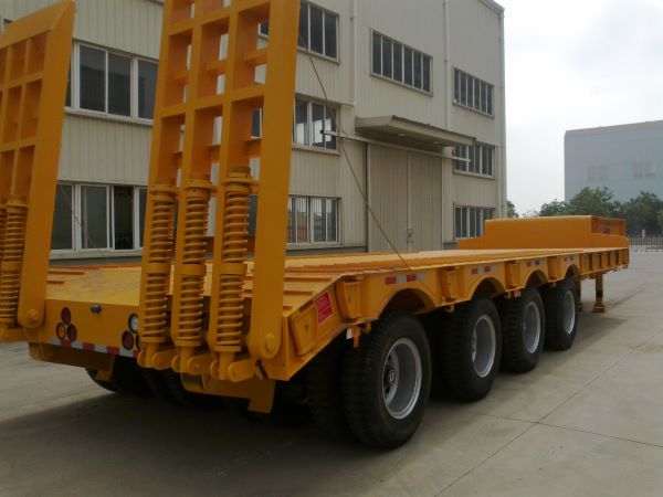 large payload 2 lines 4 Axles lowbed semi-trailer