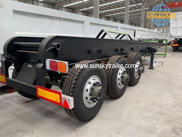 New Design 3 Axle Tipper Trailer manufacturer