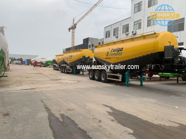 45 Tons bulk cement trailer