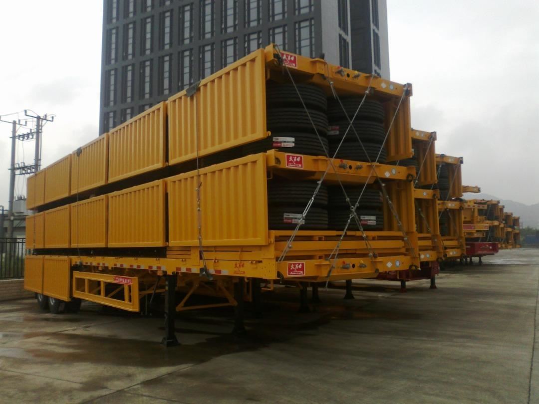 stack the flatbed trailers stack the flatbed trailers