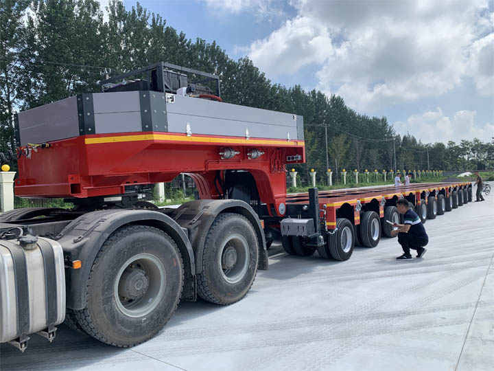 Multi Axle Hydraulic Modular Transporter Trailer