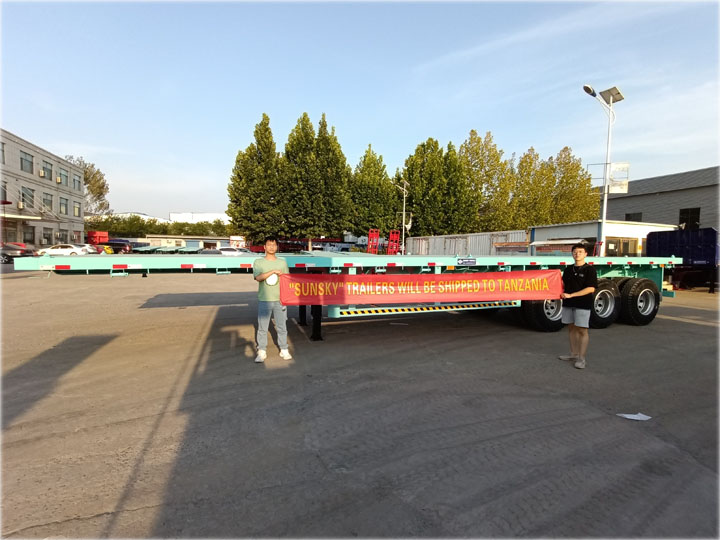 flatbed trailer