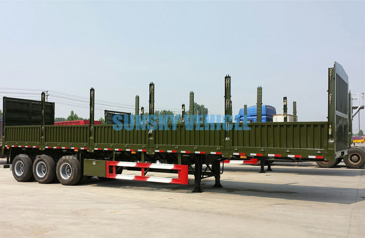 fence dropside trailer