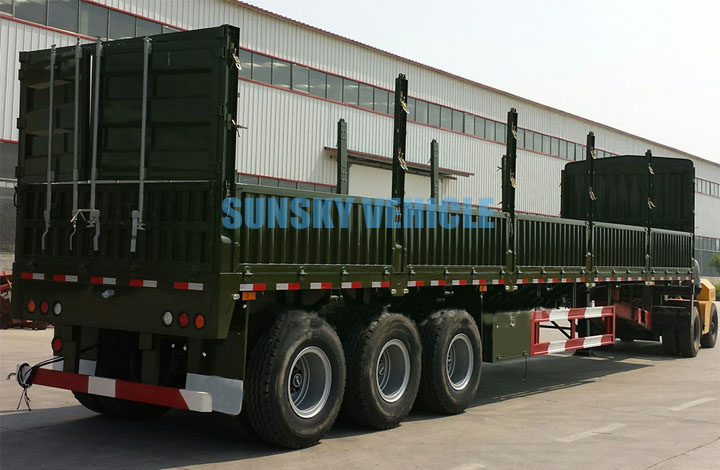 fence dropside trailer