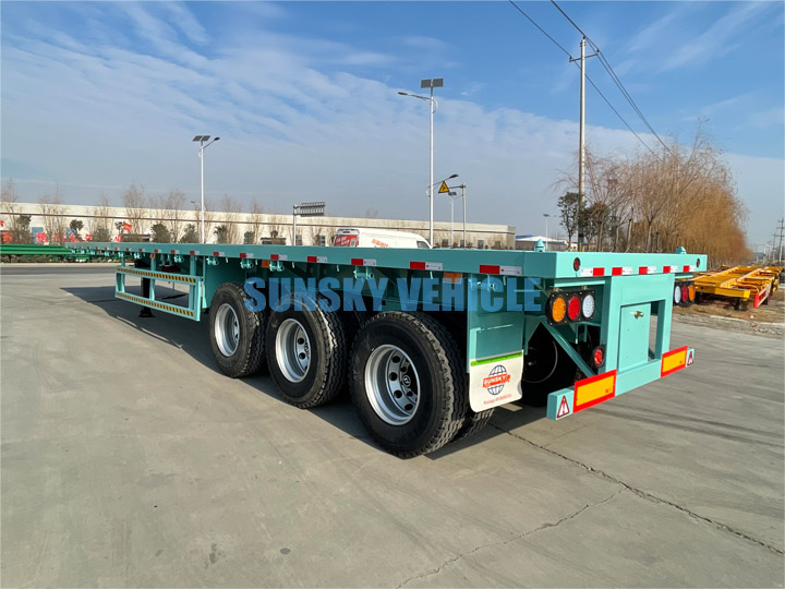 flatbed trailer