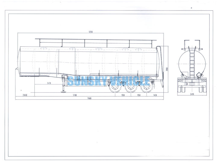 fuel tanker trailer