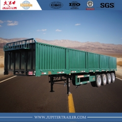 Sunsky brand 40ft 4-axle semi-trailer with siding wall