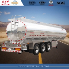 Aluminum fuel tanker trailer