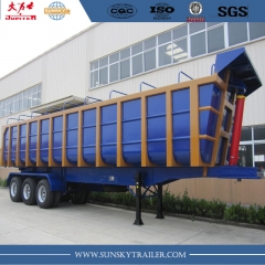 Sunsky brand 40CBM U shape Dump&Tipper trailer for Mauritania