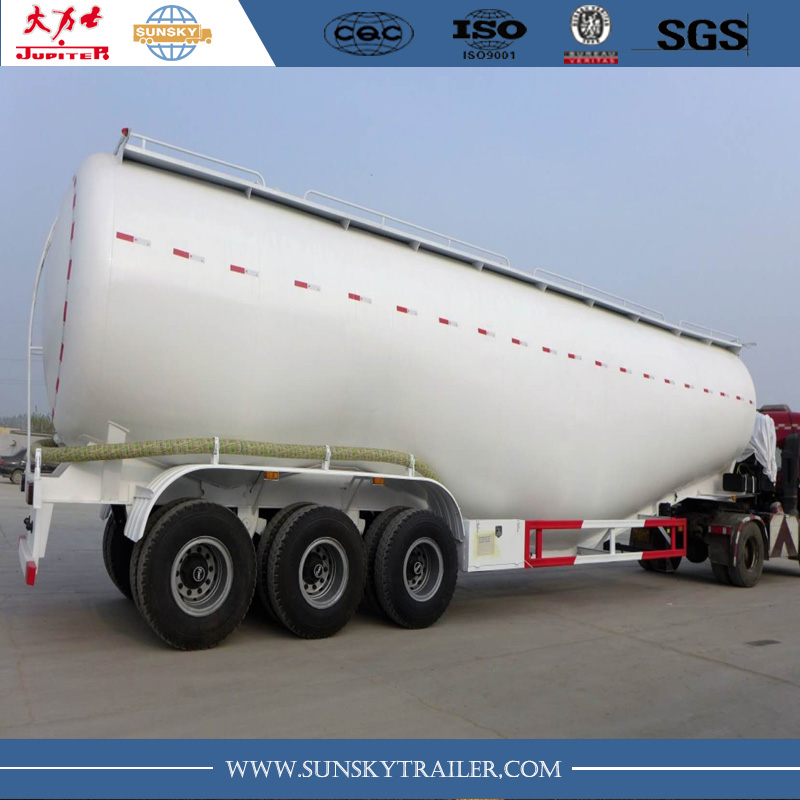 SUNSKY 80 tons bulk cement trailer for Pakistan market