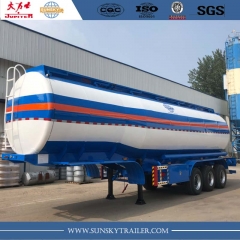 3 axles 42000 liters fuel tanker trailer with airbag suspension