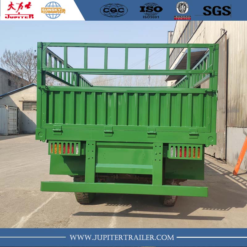 Flatbed  Drawbar trailer For Sale