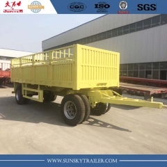 Flatbed  Drawbar trailer For Sale