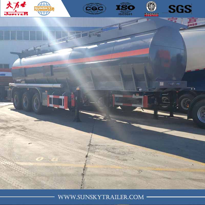 Hydrochloric Acid tanker trailer for sale