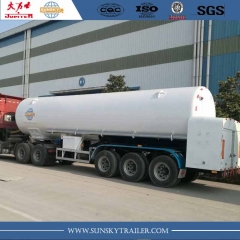 LCO2 gas tanker trailer