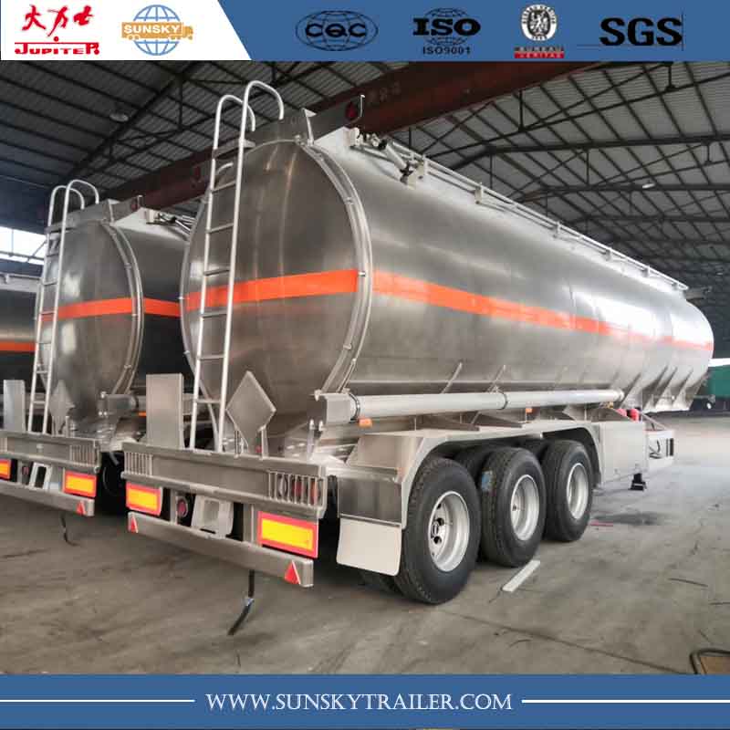 Aluminum tanker trailer