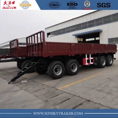 side wall drawbar trailer